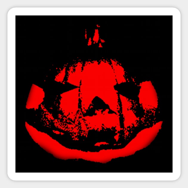 Jack-o-Lantern Sticker by LadySpiritWolf